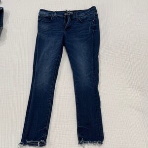 Express mid rise ankle legging jean